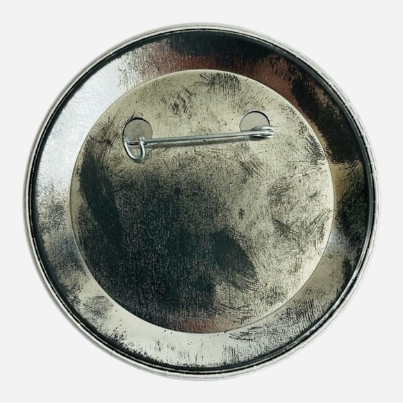 Vintage Pin Odetics President Bush Brooch Pin Round Tin Political Pin - Picture 3 of 3